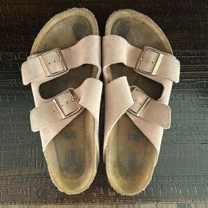 BIRKENSTOCKS-soft pink, size 39 in women’s
